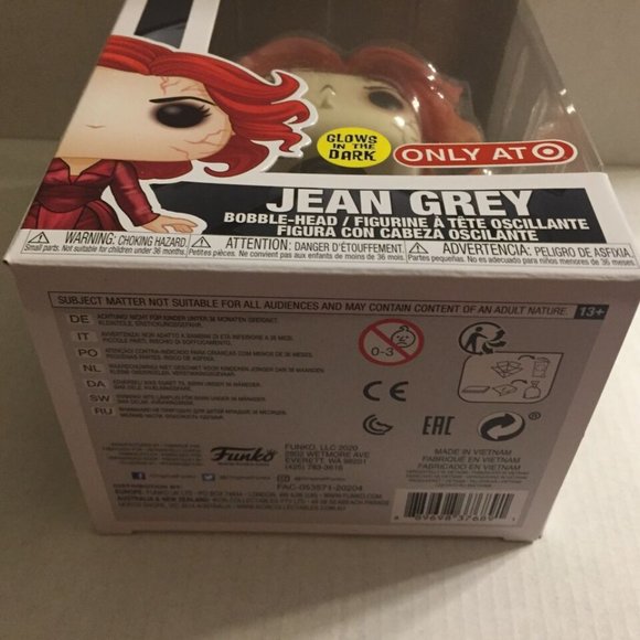 NEW Marvel X-Men Exclusive Glow in the Dark Jean Grey Funko Pop Figure #645 - Picture 8 of 8